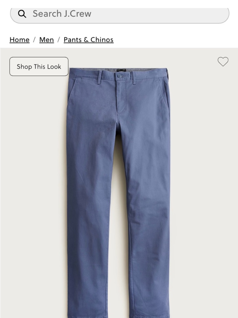 J. Crew Blue Men's 770 Chinos Size 32 - Picture 11 of 12